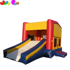 2 in 1 modular combo inflatable bouncer with small bouncer with high quality