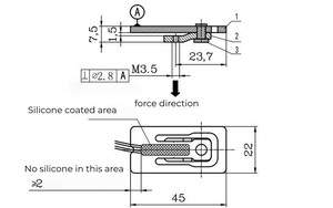Am22c Tùy Chỉnh Giá Rẻ Giá Tải Di Động Hành Lý Quy Mô Cảm Biến Lực Lượng Cảm Biến Áp Suất Chất Lượng Cao - Product Image 5