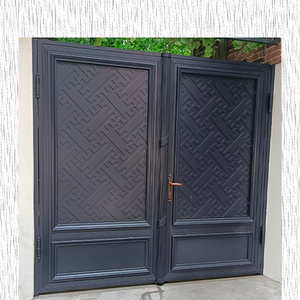 Puerta <span class=keywords><strong>de</strong></span> jardín <span class=keywords><strong>de</strong></span> aluminio retráctil automática personalizada, estilo abierto deslizante, hecha en China para uso en exteriores - Product Image 2