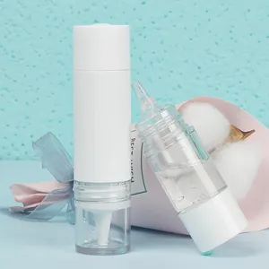 2023 New design eyes cream plastic airless dropper bottle for moiturizer Essence Oil 10ml dropper syringe bottle