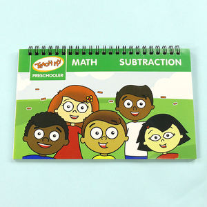 Libro <span class=keywords><strong>de</strong></span> actividades <span class=keywords><strong>de</strong></span> matemáticas para niños <span class=keywords><strong>de</strong></span> preescolar, libro <span class=keywords><strong>de</strong></span> alta calidad para aprender a contar espiral - Product Image 1