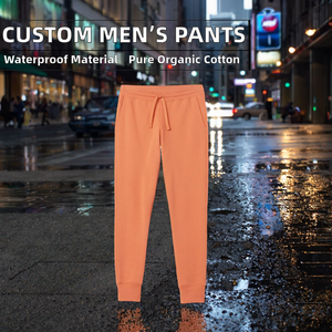 Pantalones de Hombre Personalizados Profesionales, Cintura Media, Corte Recto, Casuales, de Lona, 100% Algodón Orgánico, Impermeables, Antiarrugas, al Mejor Precio - Product Image 2