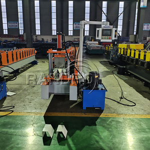 מכונות ייצור מרזבים מהירות ועמידות מפלדה, מרזב גשם למכונת ייצור אלומיניום, מכונת עיצוב גלי מרזבים - Product Image 6