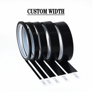 Resistente al calor de alta temperatura 10 ^ 6-10 ^ 9 <span class=keywords><strong>Cinta</strong></span> adhesiva de silicona de tela de vidrio de fibra de vidrio recubierta de PTFE ESD antiestática baja estática - Product Image 4