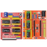 Nouvelle carte d'extension CNC Shield V4 (version V3) pour machine de gravure / imprimante 3D / pilote A4988 - Kit DIY
