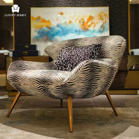Ensemble de canapés sectionnels Chesterfield de luxe, design italien, cuir et tissu sur mesure pour villa, salle de sport, école, salon