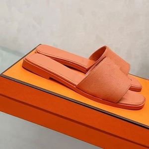 2026 Summer Fashion Ladies Square Head for Slippers H-Belt Net Red Joker Beach Sandals Non-Slip Wear-Resistant Light - Product Image 1