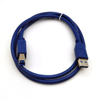 Câble d'extension USB 3.0 Type A mâle vers B mâle pour imprimantes, blindage tressé, en stock