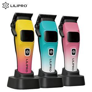 LILIPRO THE MANE MARSHAL L60 Rasoio Elettrico <span class=keywords><strong>per</strong></span> <span class=keywords><strong>Uomo</strong></span> con Elegante Colore Sfumato, Tagliacapelli Senza Fili <span class=keywords><strong>per</strong></span> Uso Professionale - Product Image 3