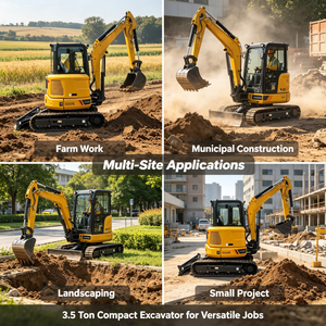 Componentes Nuevos para Miniexcavadora 9035FZTS de 3.8 Toneladas: Motor, Bomba, Caja de Cambios, Motor Eléctrico - Product Image 4