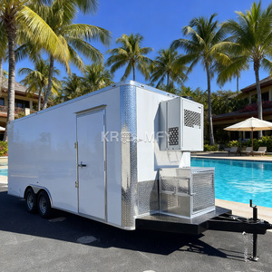 Customized Carros De Comida Business Mobile <b>Ice</b> Cream <b>Freezer</b> Street Food Cart Refrigerated Truck Trailer - Product Image 3