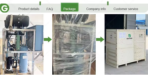 Macchina Industriale per la Produzione di Ghiaccio a Tubo in Cina, Capacità 1-2 Tonnellate con Compressore Bristol e Motore - per Vendita in Cambogia - Product Image 6