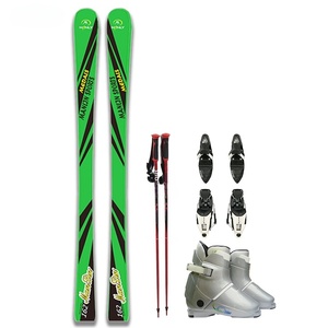 Nouveau <span class=keywords><strong>snowboard</strong></span> double ski pour hommes, fabriqué avec des matières premières européennes, équipement de ski pour station, ensemble double ski - Product Image 1