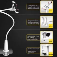 Support universel en plastique pour téléphone portable, flexible et réglable, à clipser pour lit et bureau, support de smartphone