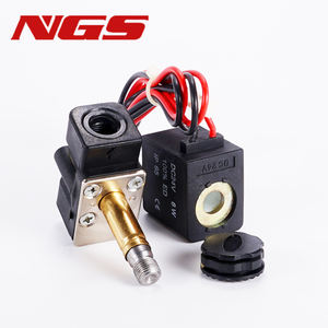 Válvula Solenoide Neumática Eléctrica de Dos Posiciones y Dos Vías 2P025-08, Cuerpo de Válvula de Plástico de Ingeniería Normalmente Cerrado, AC220V, DC12V, DC24V - Product Image 5