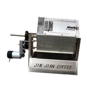 Wholesale Price Home Use 6L Gas Chestnut Coffee Peanut Seasum Soy Baking Roasting Machine/Small Stainless Steel Bean Roaster 110
