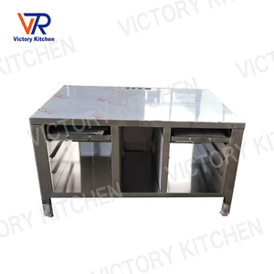 VICTORY KITCHEN Banc en acier inoxydable Table de travail en inox Équipement de restauration essentiel pour hôtels, restaurants et cuisines - Product Image 2
