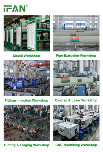 IFAN Free Sample <strong>PPR</strong> Plastic Welder Pipe Fittings DIN 8077/8078 Smooth Surface <strong>PPR</strong> Fittings Plumbing - Product Image 5