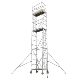 Safe Durable Aluminium alloy Scaffolding Movable Scaffold tower