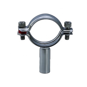 Supporto per Tubi in Acciaio Inox da 6 Pollici con Anello Diviso per Tubi Sanitari - Product Image 4
