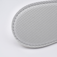 Chaussons d'hôtel en tissu éponge à bout fermé, semelle épaisse rembourrée, jetables, pour spa et Airbnb, vente en gros, lot de 50 paires