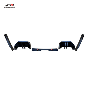 Kit carrosserie GX pour BMW Série 5 G60 2023 + M Performance Style diffuseur arrière Noir brillant <span class=keywords><strong>Pare</strong></span>-chocs avant ABS 3M + Vis - Product Image 1