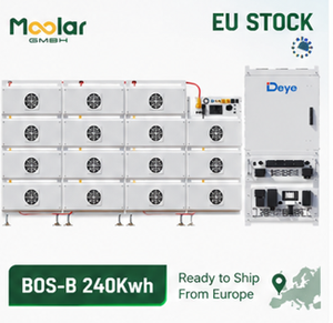 Kit de Batería Deye BOS-B 240PRO de 240 kWh de Alto Voltaje MPPT, Solución ESS para Interiores C&I, Montaje en Rack, Batería LiFePO4 de 15 kWh, 314 Ah, 240 kWh - Product Image 1