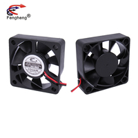 Ventilateur de refroidissement cc de haute qualité 50x50x15mm 50mm 12v 24v ventilateur de refroidissement sans brosse pour équipement d'échange de chaleur climatiseurs