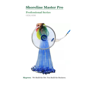 Filet de pêche japonais Shoreline-Master-Pro Variant 1, qualité supérieure, robuste, sans couture, durable, pour tournois de précision - Product Image 1
