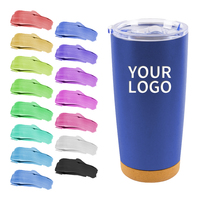 Mug Kopi Logo Personal, Tumbler Terisolasi Baja Tahan Karat Food Grade untuk Berkemah di Luar Ruangan