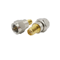 2 uds adaptador a BNC tipo F TNC macho hembra RF conector coaxial convertidor de prueba