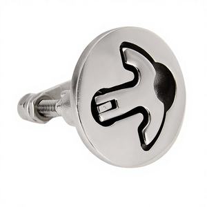 Nouveaux loquets de pont en acier inoxydable de 62 mm, pièces de quincaillerie marine, couvercles de boîtes de pont, corps de serrures pour yachts, bateaux rapides, dirigeables - Product Image 3