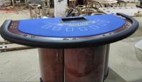Table de Blackjack de Luxe Table de Poker de Casino T048