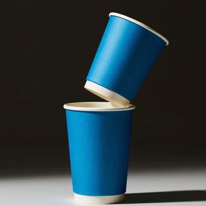 Vasos de Papel Desechables para Llevar, Recubiertos, Blancos, Impresión Digital Offset CMYK, Vasos de Papel Biodegradables de Pared Simple para Bebidas - Product Image 1