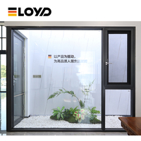 Ventanas Abatibles Eloyd Kolond 110 de Doble Vidrio Templado, Insonorizadas, a Prueba de Viento, con Aislamiento Térmico y Eficiencia Energética, Precio al por Mayor