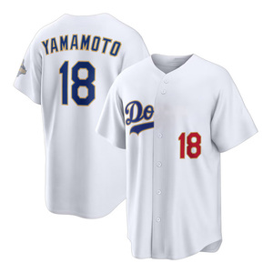Nueva Camiseta de Béisbol de Los Ángeles 2026, 17 Shohei Ohtani, 50 Betts, 18 Yamamoto, Bordada y Cosida, Ropa Deportiva de Béisbol de Alta Calidad - Product Image 4