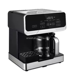 Machine <span class=keywords><strong>à</strong></span> café <span class=keywords><strong>expresso</strong></span> ANWELL 20 bars avec réservoir <span class=keywords><strong>à</strong></span> lait de 500 ml, adaptateur pour capsules Dolco Gusto DG, adaptateur pour <span class=keywords><strong>dosettes</strong></span> <span class=keywords><strong>souples</strong></span>, filtre pour <span class=keywords><strong>dosettes</strong></span> ESE - Product Image 3