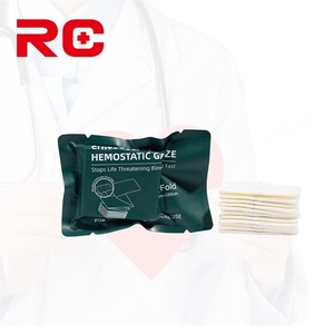 Gaze hémostatique compressée <span class=keywords><strong>de</strong></span> qualité médicale avec traceur radiographique pour usage hospitalier et en services d'urgence - Product Image 3
