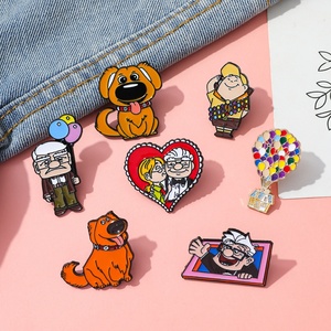 Kreative Cartoon Metall Abzeichen Animierte Film Fernsehen Charakter Legierung Brosche Tägliches Zubehör Pin Graviert Geschnitztes Messing - Product Image 1