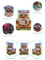 Amusement intérieur arcade hit hammer machine de jeu enfants marteau frapper jeux jouer machine