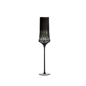 Raymond <strong>Sweet</strong> Wine Glasses Black Premium Crystal <strong>champagne</strong> Glasses Gift - Product Image 1