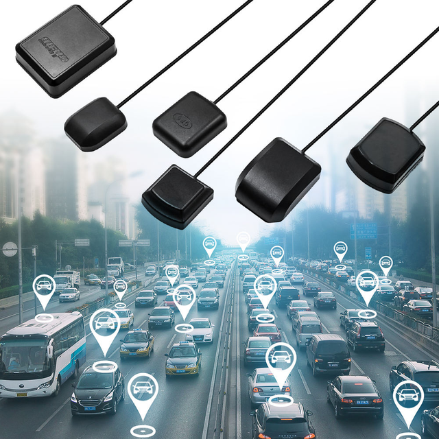 High Gain 4G 5G 1575.42MHz 1602MHz External Antenna tracker Active Patch 28dbi RG174 Car Marine GLONASS GNSS GPS Antenna