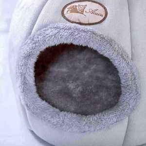 Benutzer definierte Indoor Beliebteste Schlaf komfort Niedlich Gemütlich Plüsch <span class=keywords><strong>Home</strong></span> Weich Warm <span class=keywords><strong>Cat</strong></span> <span class=keywords><strong>House</strong></span> <span class=keywords><strong>Cat</strong></span> Cave Bett - Product Image 3