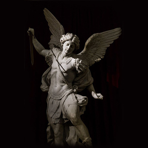<span class=keywords><strong>Sculpture</strong></span> personnalisée de figure féminine religieuse en marbre blanc pour la décoration de la maison - Product Image 3