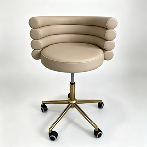 Tabouret de pédicure de luxe le plus vendu pour les techniciennes de salon de manucure, chaise portable de petite taille au design moderne - Product Image 3
