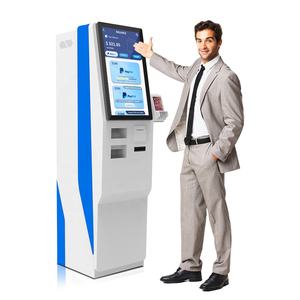 Quiosco <span class=keywords><strong>de</strong></span> Autoservicio con Impresora Térmica USW A4 para Impresión <span class=keywords><strong>de</strong></span> Recibos, Pantalla Táctil Android, Aceptador <span class=keywords><strong>de</strong></span> Monedas y Efectivo para Hoteles, SDK para Quiosco <span class=keywords><strong>de</strong></span> <span class=keywords><strong>Pago</strong></span> - Product Image 1