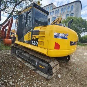 Excavadora Komatsu PC130 Usada Original de Alta Calidad a Bajo Precio, 13 Toneladas, Motor de 69kW con Pulgar Hidráulico para Manipulación de Materiales, en Stock - Product Image 6