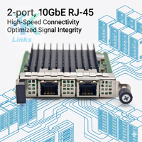 Adaptateur Ethernet filaire pour serveur Intel 10GbE X710-TM2, PCIe 3.0x8, carte d'interface réseau 2 ports RJ-45, en stock