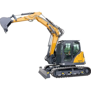 Excavadora de cadenas XE80E de 8 toneladas, excavadora hidráulica fiable con motor Kubota V3307, cabina de lujo con aire acondicionado, máquina compacta de alto flujo, lista para usar. - Product Image 4