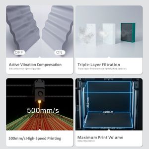EU OEM Single Multicolor 3d Impresora High Temp 450c Full Auto FDM Enclosed 3D <b>Printing</b> <b>Machine</b> for Engineering Material - Product Image 4